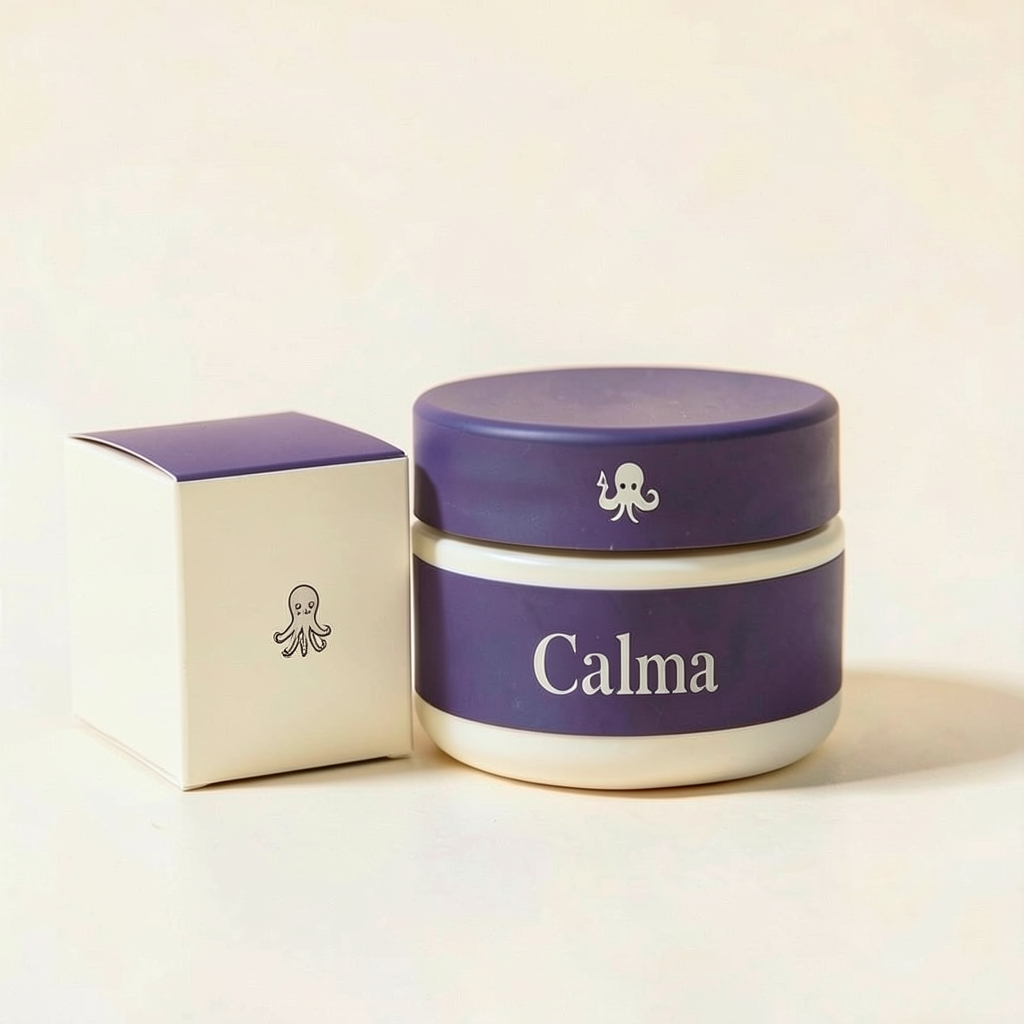 Calma · Crema hidratante · caja