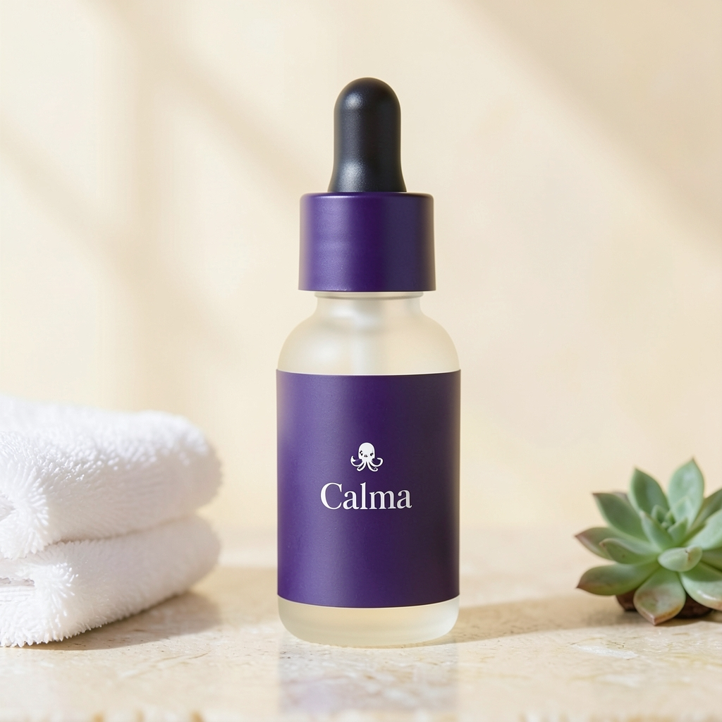Calma · Sérum de noche · en-uso