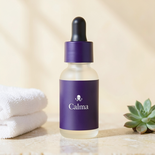 Calma · Sérum de noche · en-uso