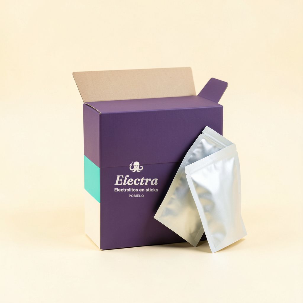 Electra · Electrolitos en sticks · caja