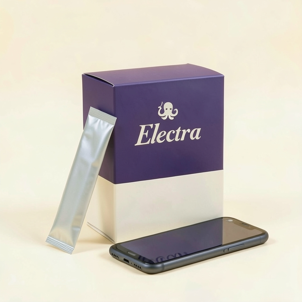 Electra · Electrolitos en sticks · escala