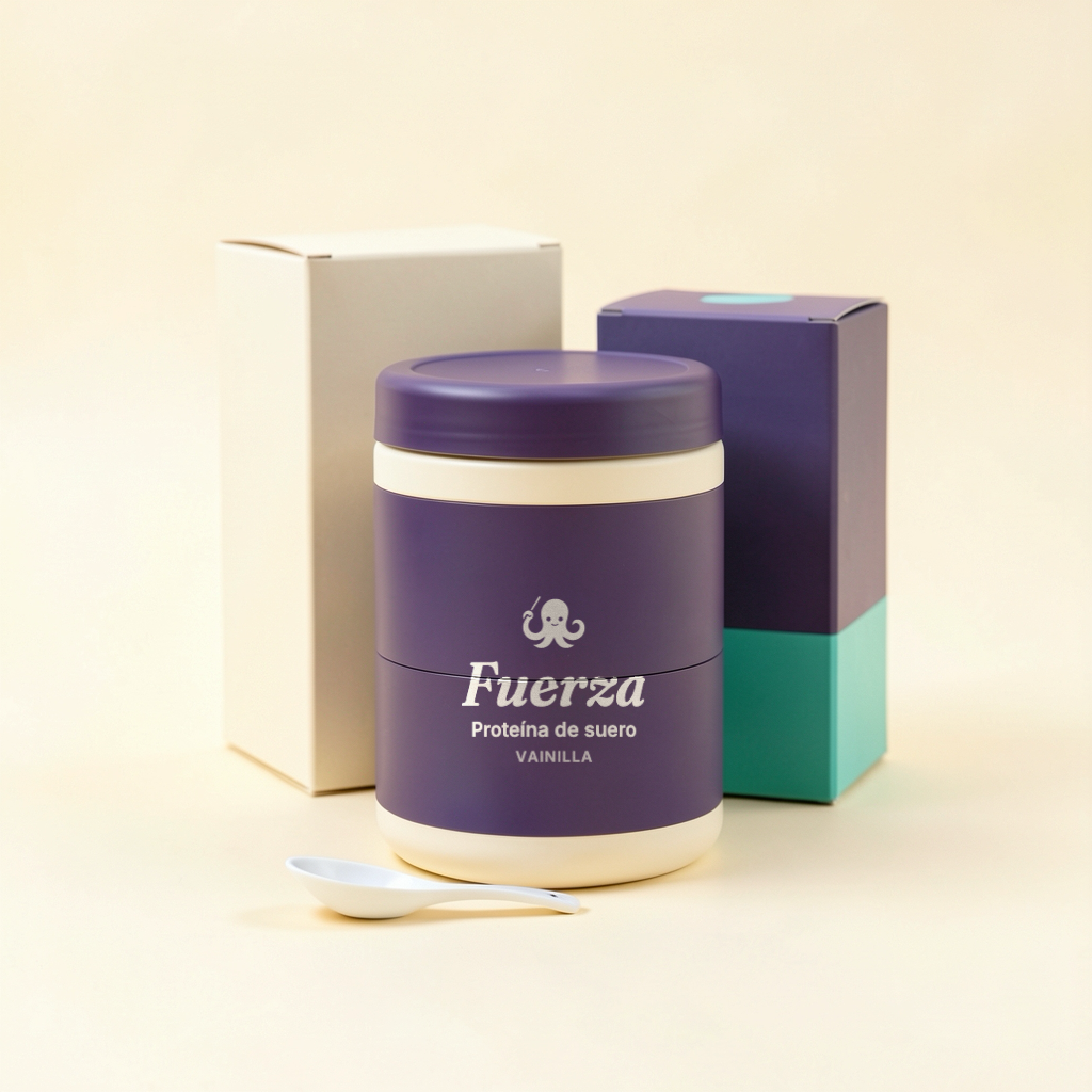 Fuerza · Proteína de suero · caja