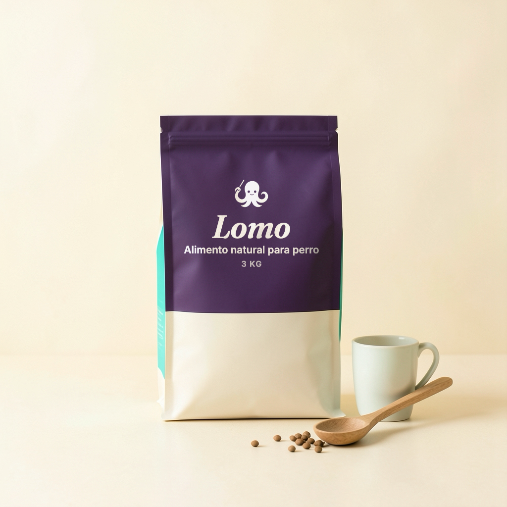 Lomo · Alimento natural para perro · en-uso